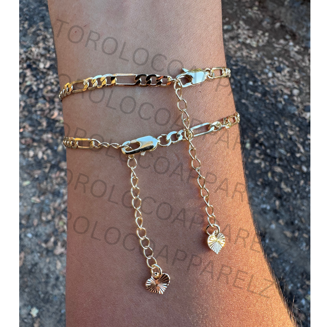 18k Gold Plated San Judas Bracelet