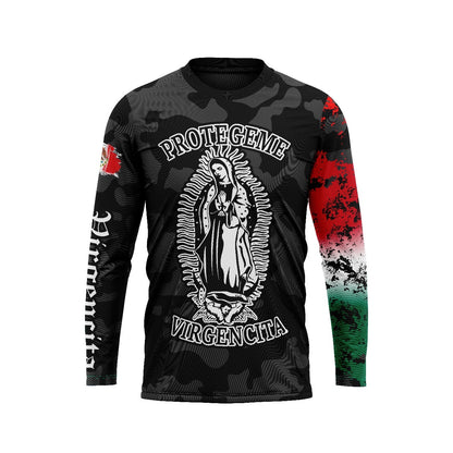 GRAY&black virgencita jersey